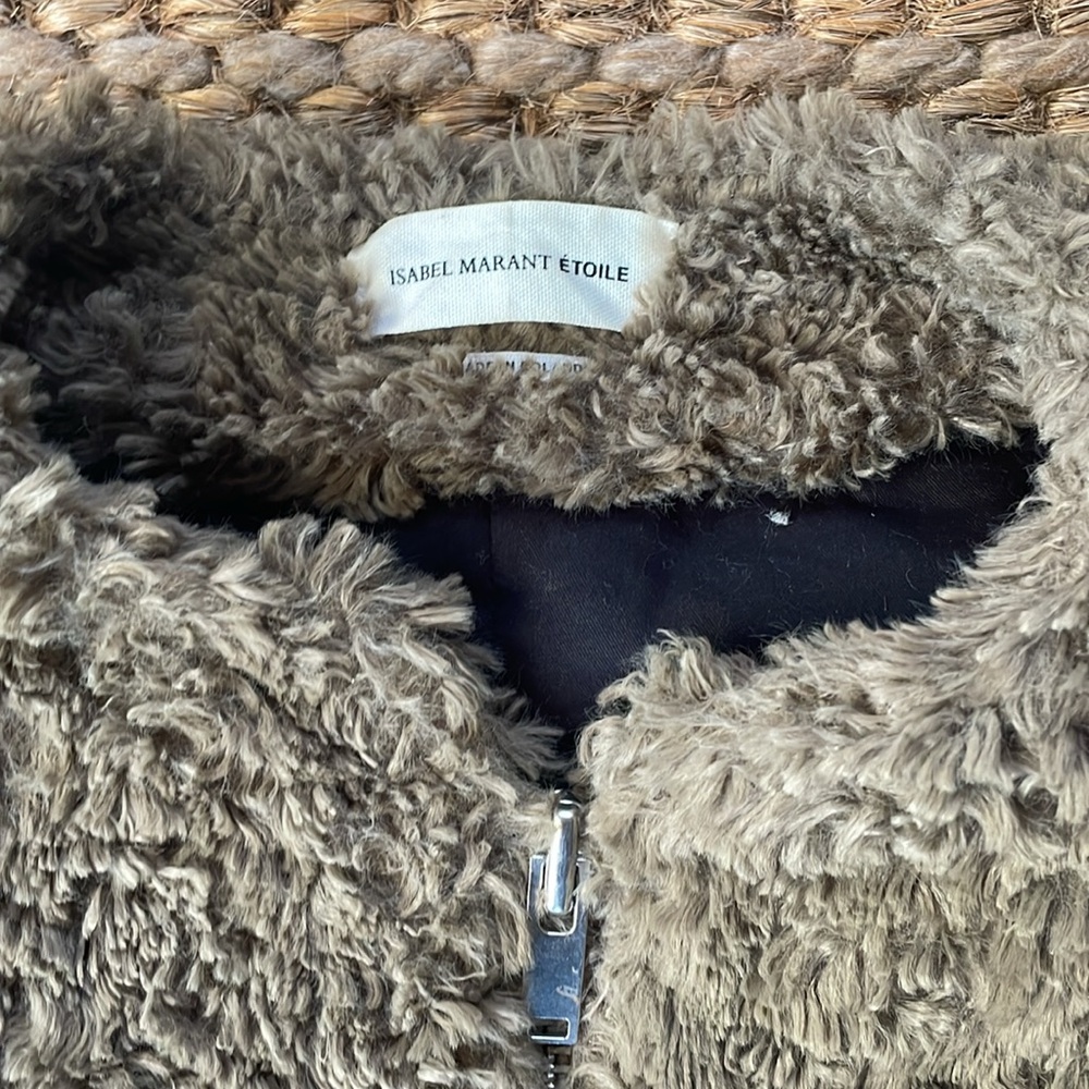 Isabel Marant teddy sherpa jacket - Picture 2 of 4